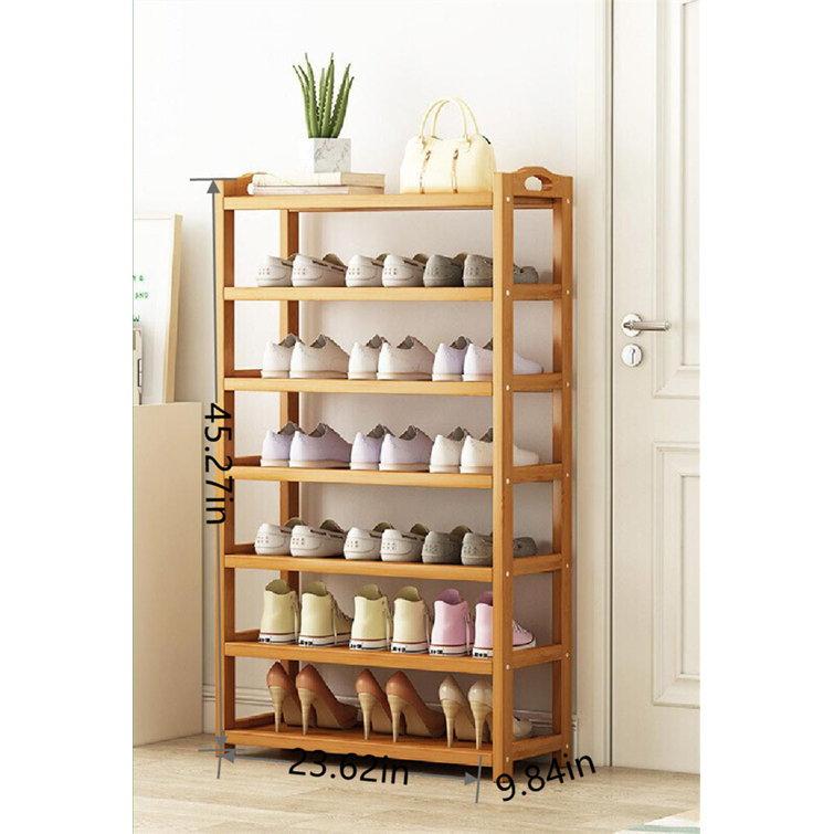 21 pair shoe discount rack